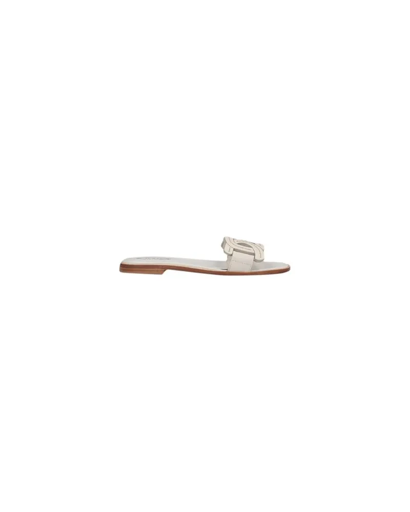 TOD'S SCHUHE - Sandalenauf YOOX.COM Elfenbein