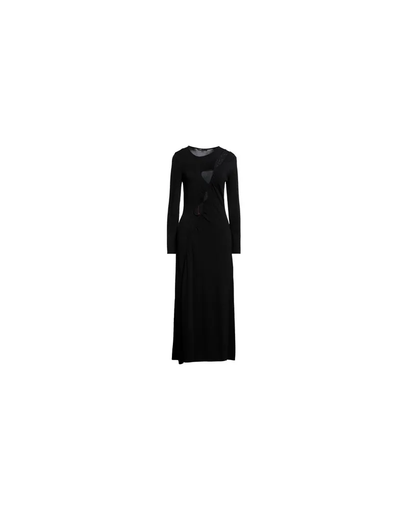 Maje KLEIDER - Midi-Kleiderauf YOOX.COM Schwarz