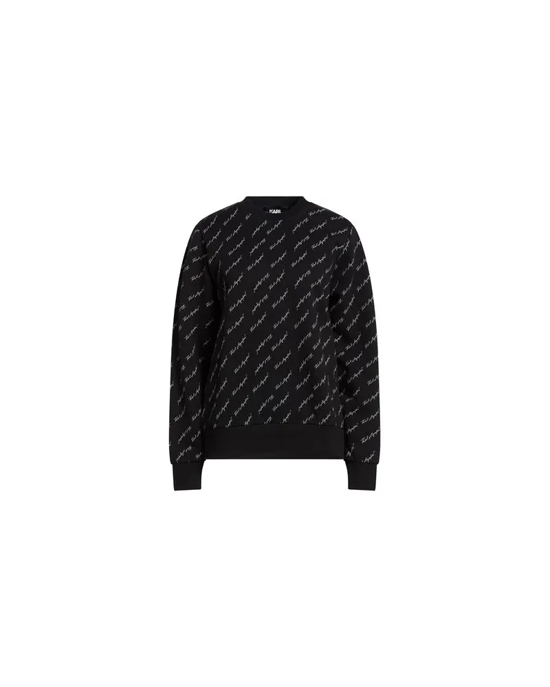 Karl Lagerfeld TOPS - Sweatshirtsauf YOOX.COM Schwarz