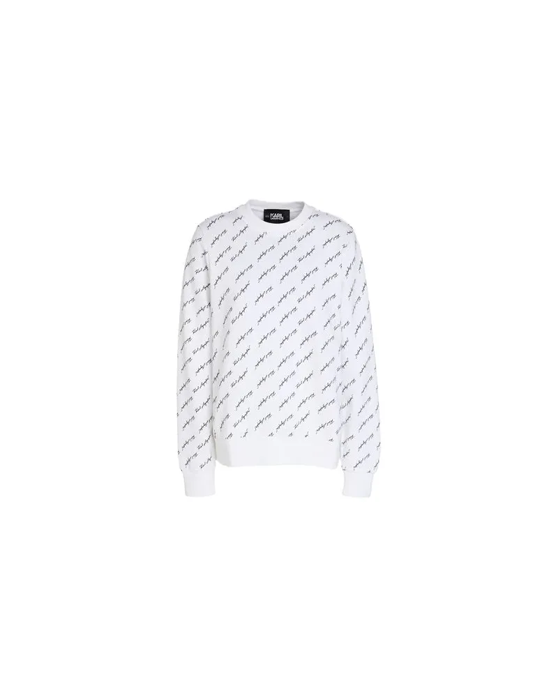 Karl Lagerfeld TOPS - Sweatshirtsauf YOOX.COM Weiß