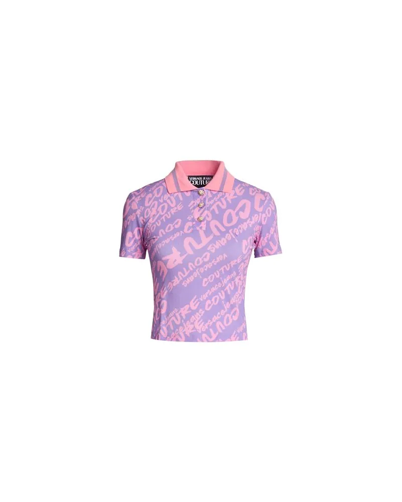 Versace Jeans TOPS - Poloshirtsauf YOOX.COM Rosa
