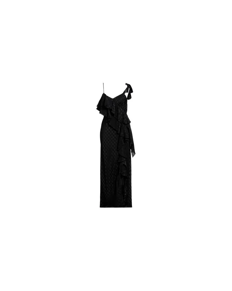 MSGM KLEIDER - Maxi-Kleiderauf YOOX.COM Schwarz