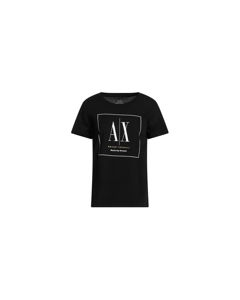Armani Exchange TOPS - T-shirtsauf YOOX.COM Schwarz