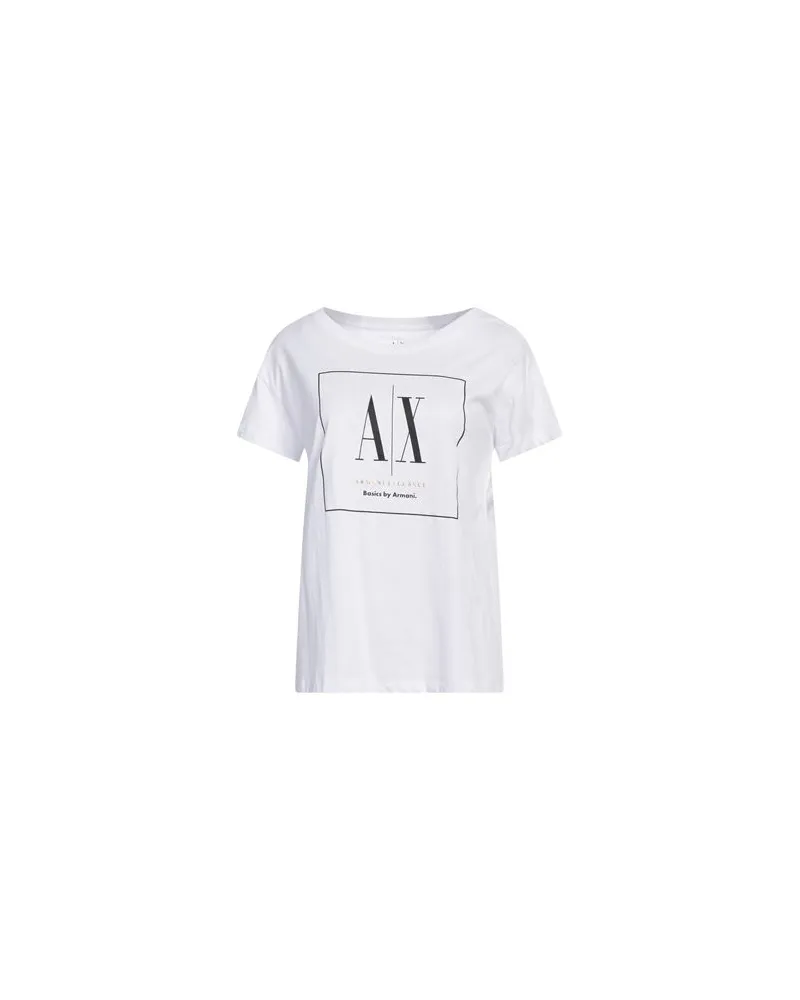 Armani Exchange TOPS - T-shirtsauf YOOX.COM Weiß