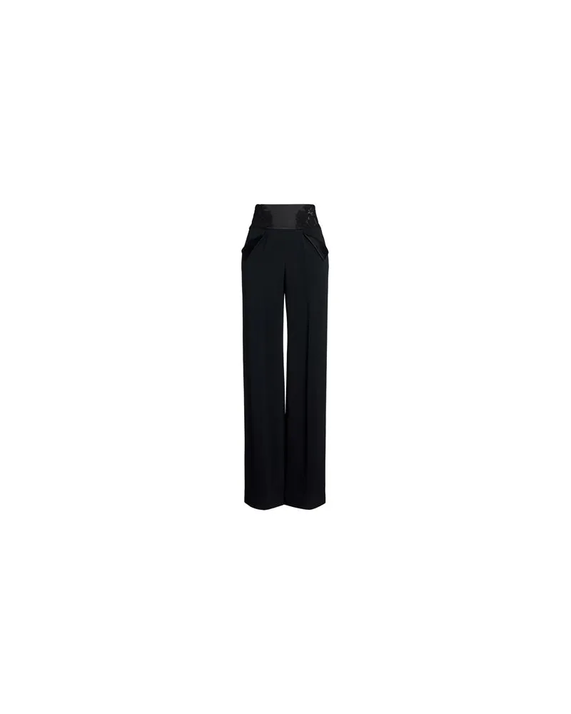 Ermanno Scervino HOSEN & RÖCKE - Hosenauf YOOX.COM Schwarz