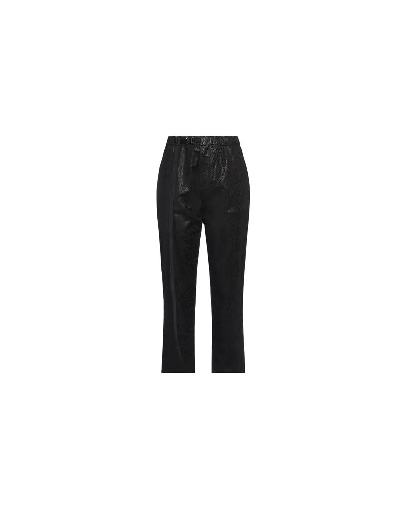 PLAN C HOSEN & RÖCKE - Hosenauf YOOX.COM Schwarz