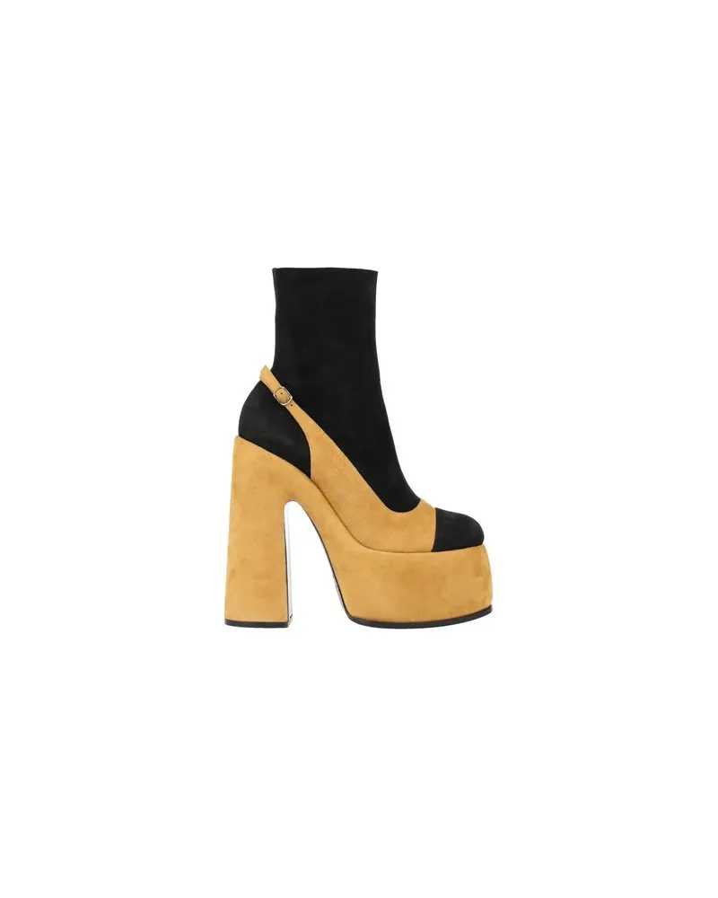 Casadei SCHUHE - Stiefelettenauf YOOX.COM Senf