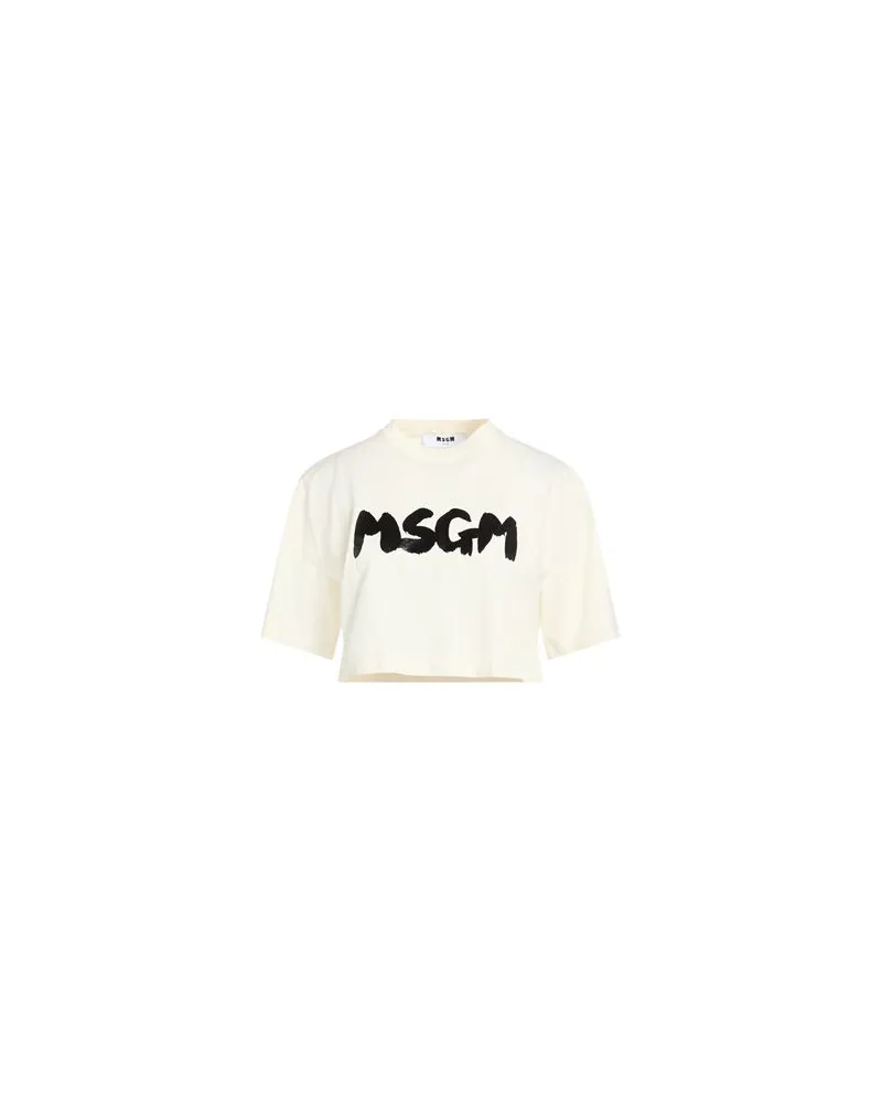 MSGM TOPS - T-shirtsauf YOOX.COM Elfenbein