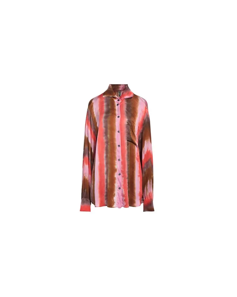 Raquel Allegra TOPS - Hemdenauf YOOX.COM Rot