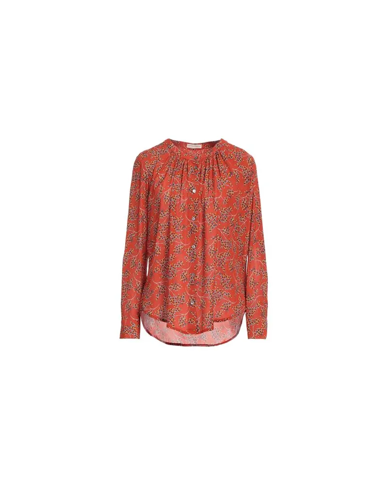 Camicettasnob TOPS - Hemdenauf YOOX.COM Rostrot