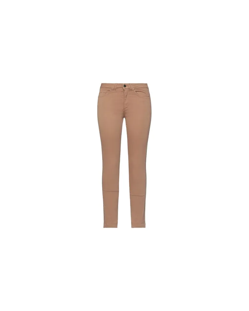 D.EXTERIOR HOSEN & RÖCKE - Hosenauf YOOX.COM Hellbraun