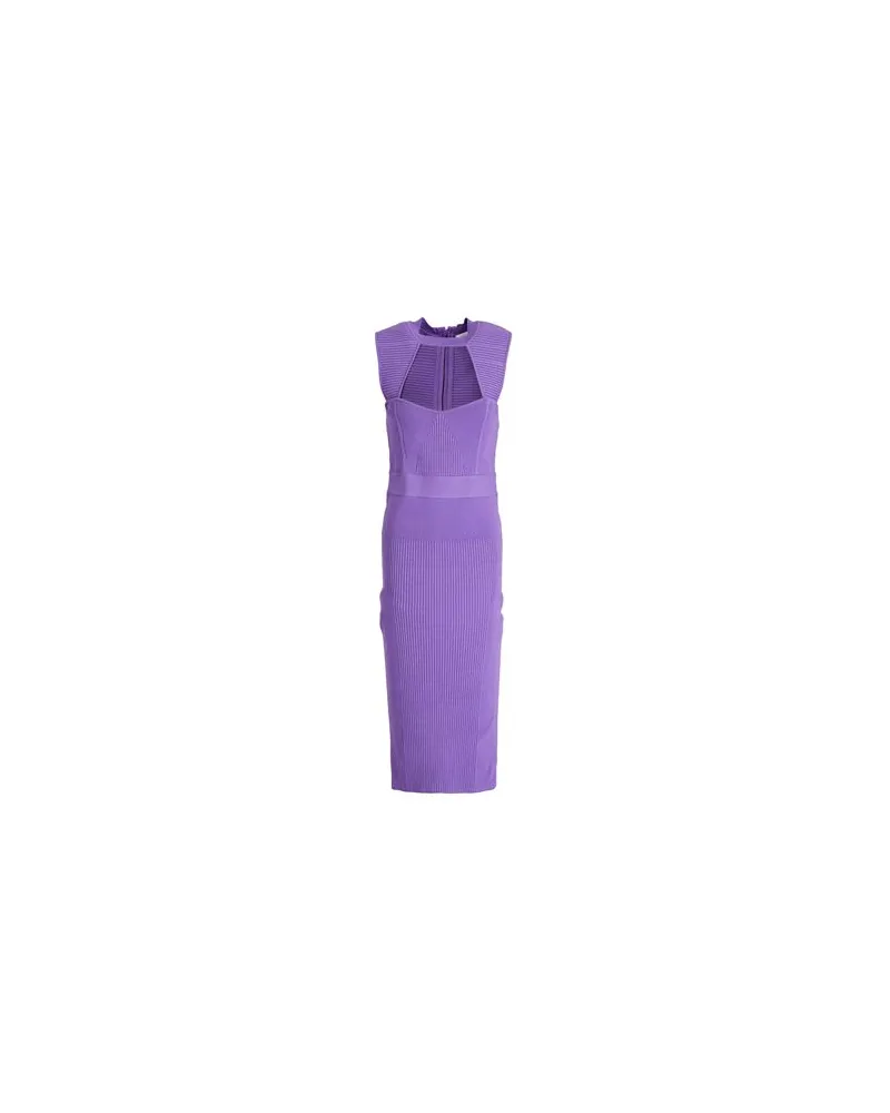 Hervé Léger KLEIDER - Midi-Kleiderauf YOOX.COM Violett