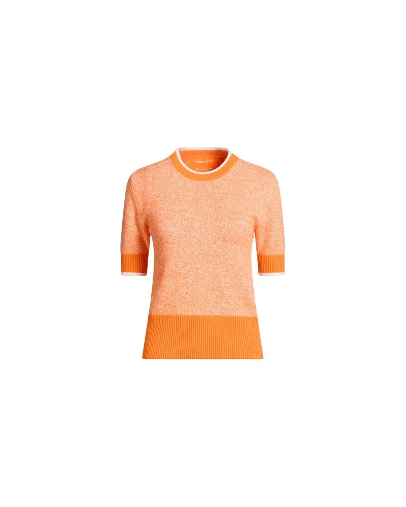 Purotatto STRICKWAREN - Pulloverauf YOOX.COM Orange
