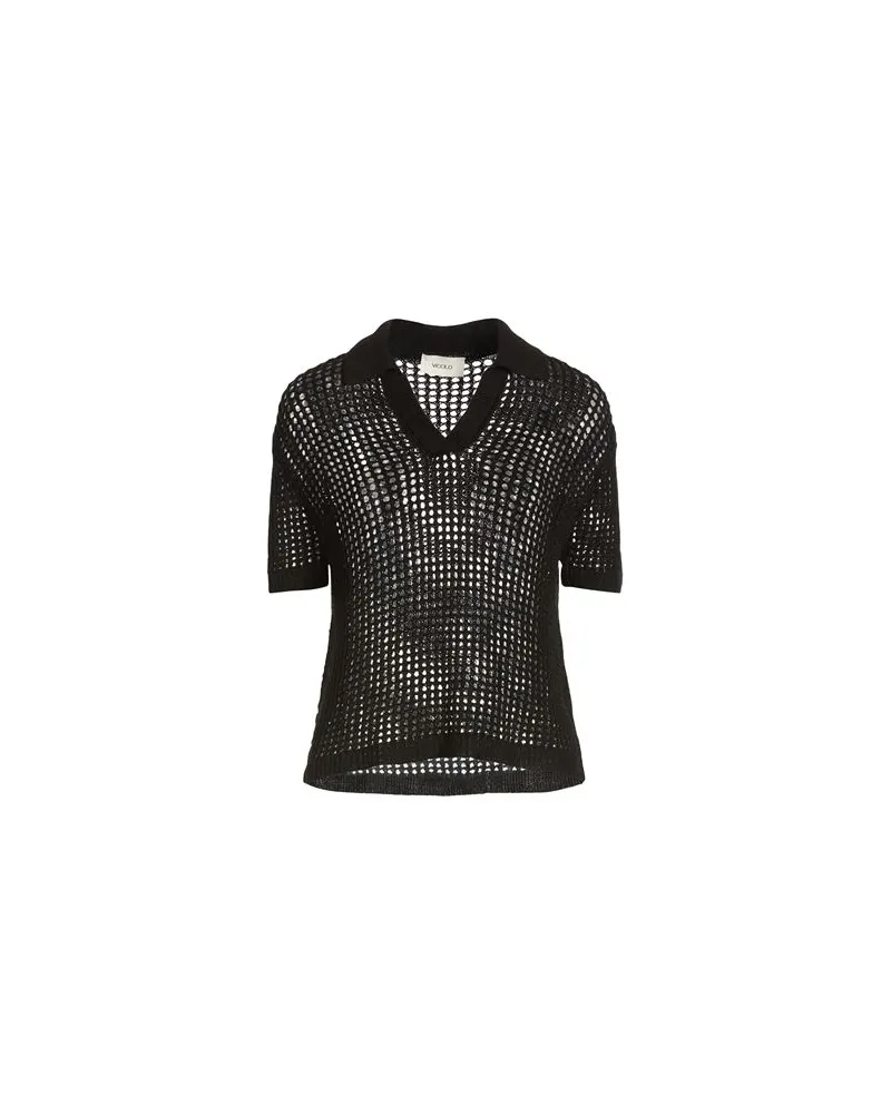 VICOLO STRICKWAREN - Pulloverauf YOOX.COM Schwarz
