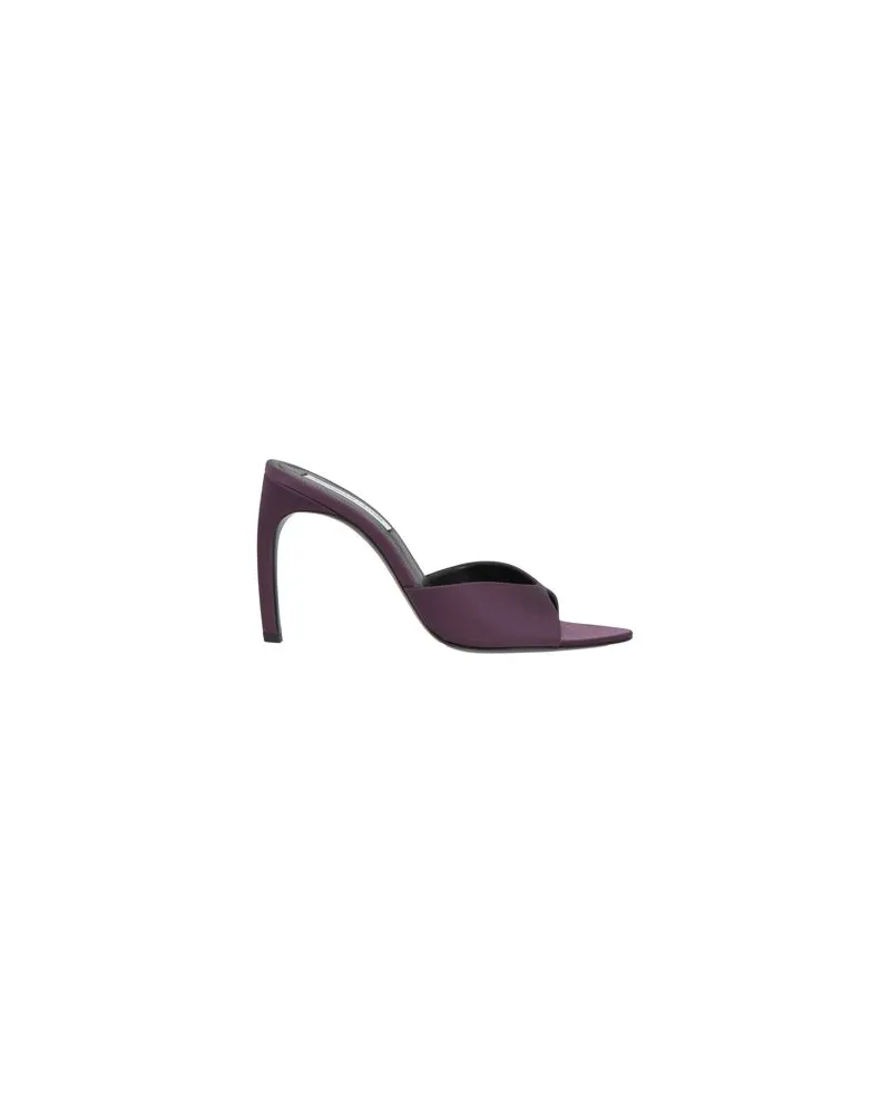 Victoria Beckham SCHUHE - Sandalenauf YOOX.COM Dunkelviolett