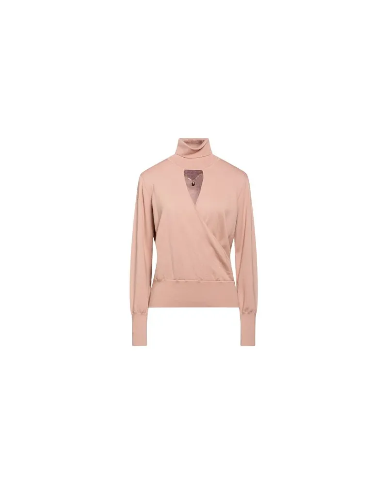 Elisabetta Franchi STRICKWAREN - Rollkragenpulloverauf YOOX.COM Antikrosa