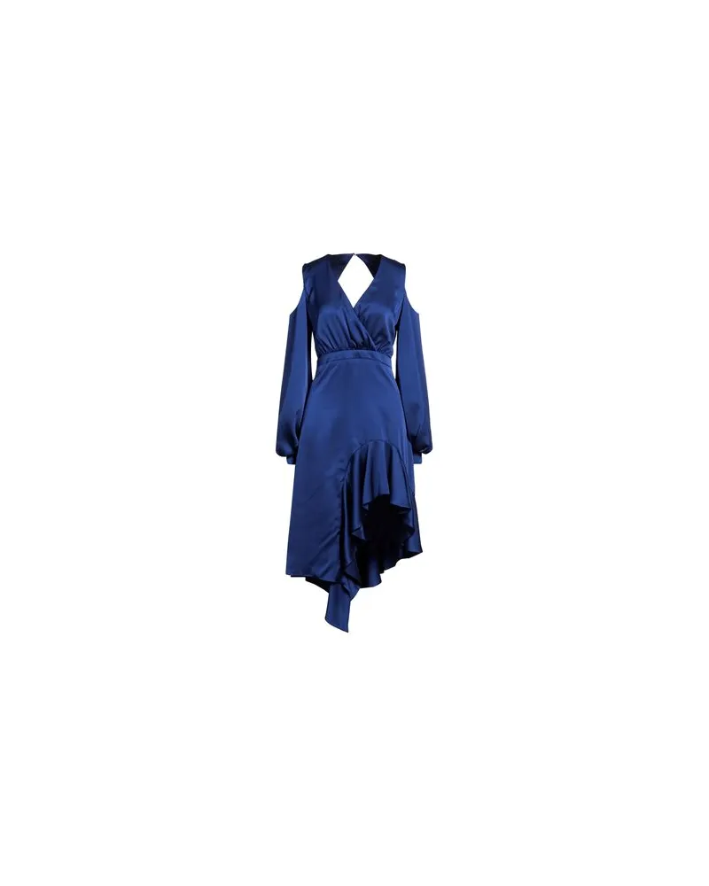 Three Floor KLEIDER - Midi-Kleiderauf YOOX.COM Blau