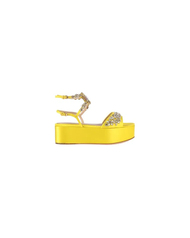 Giambattista Valli SCHUHE - Sandalenauf YOOX.COM Gelb
