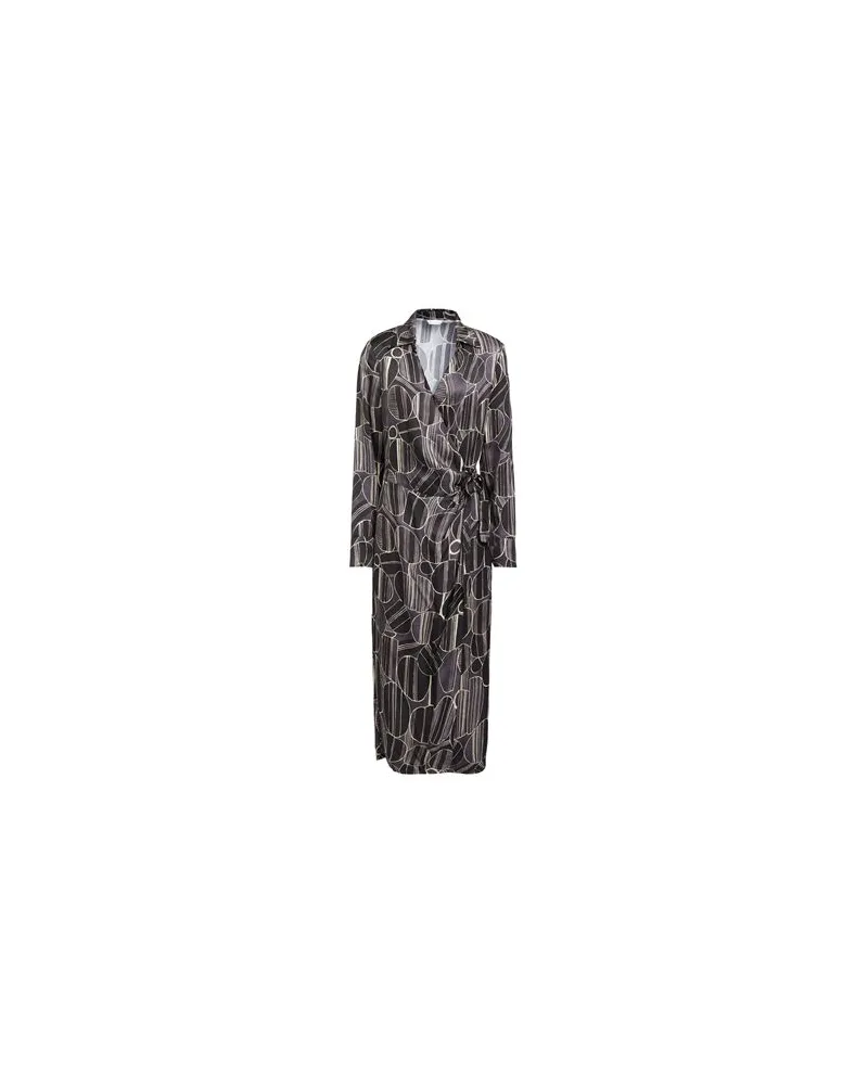 Manila Grace KLEIDER - Midi-Kleiderauf YOOX.COM Braungrau
