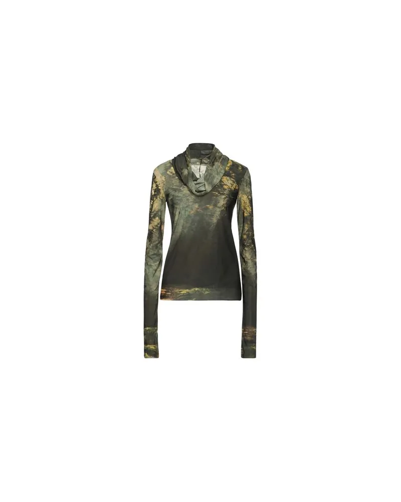 Masnada TOPS - T-shirtsauf YOOX.COM Dunkelgrün