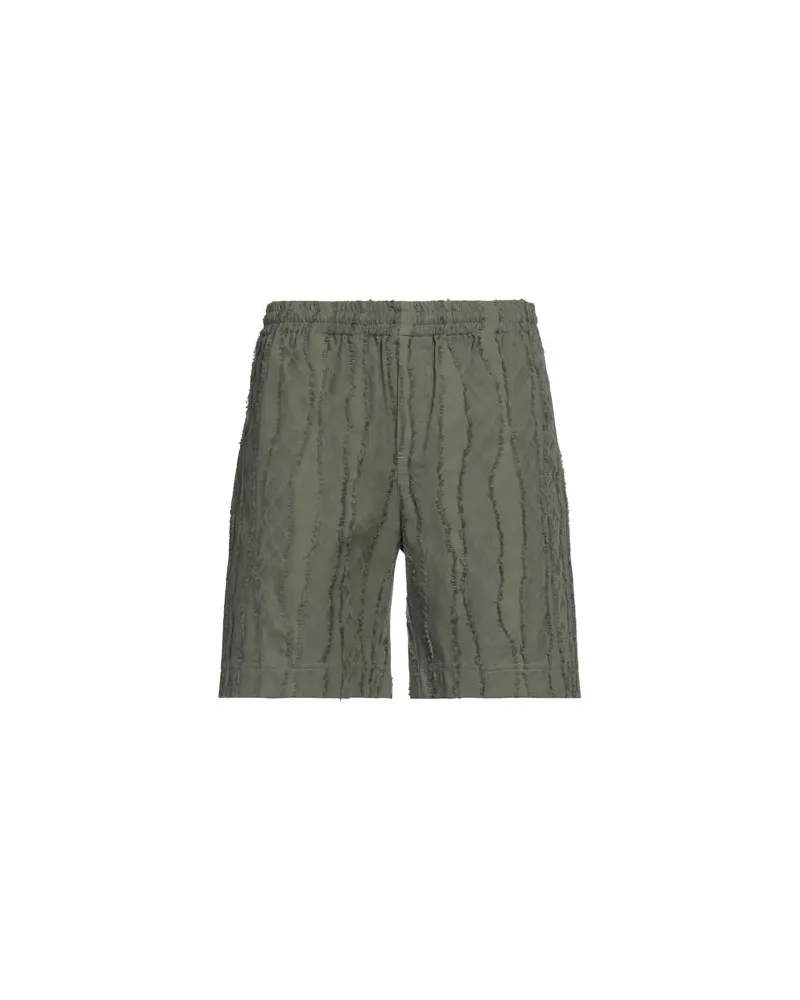 MSGM HOSEN & RÖCKE - Shorts & Bermudashortsauf YOOX.COM Militärgrün