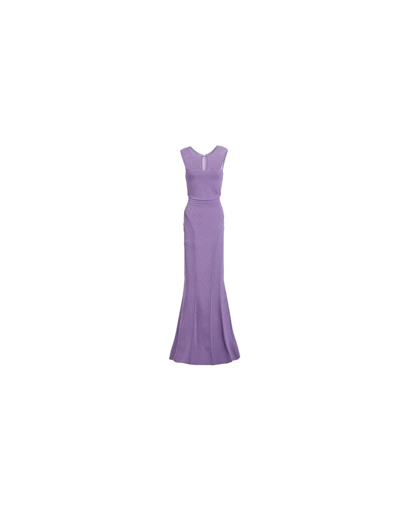 Elisabetta Franchi KLEIDER - Maxi-Kleiderauf YOOX.COM Violett
