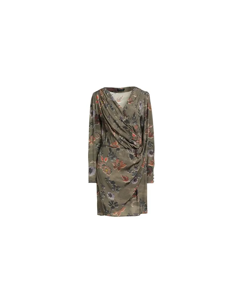 Maison Scotch KLEIDER - Mini-Kleiderauf YOOX.COM Militärgrün