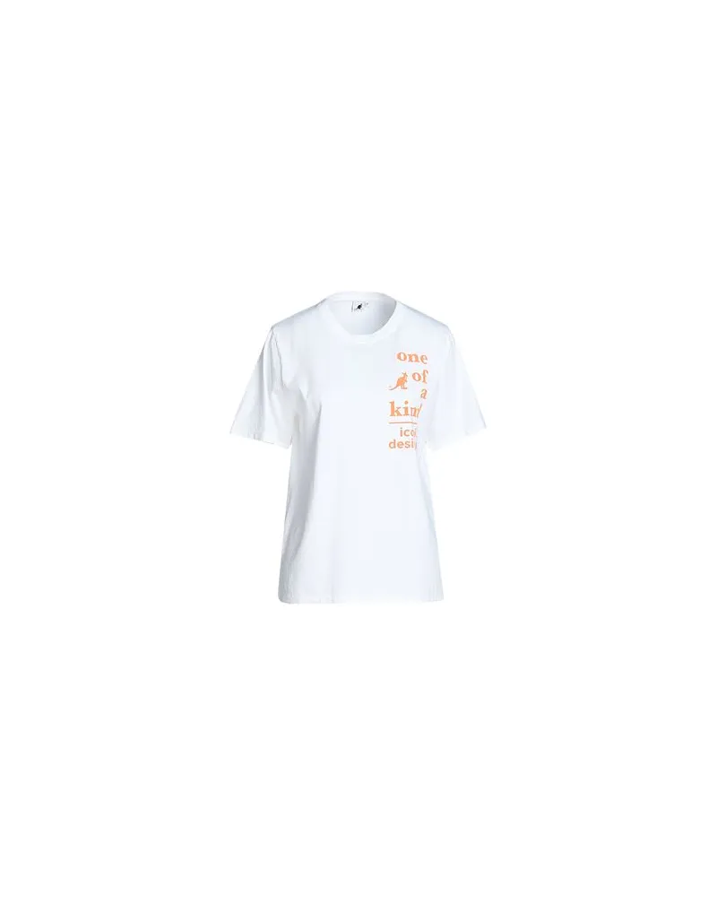 Kangol TOPS - T-shirtsauf YOOX.COM Weiß