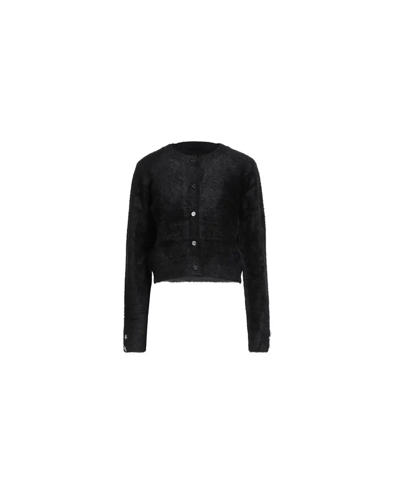 Gaudi JEANS - STRICKWAREN - Strickjackenauf YOOX.COM Schwarz