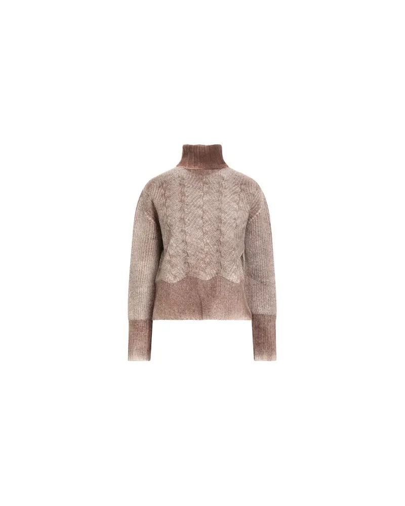 ARAGONA STRICKWAREN - Rollkragenpulloverauf YOOX.COM Schokobraun