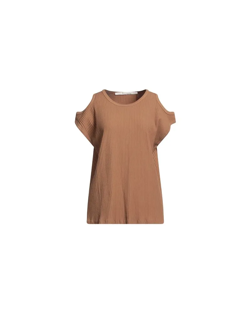 TELA TOPS - T-shirtsauf YOOX.COM Kamel