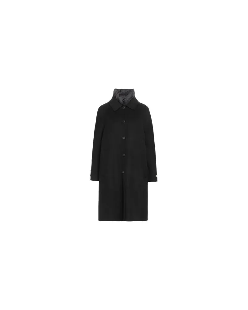 Paltò JACKEN & MÄNTEL - Mäntelauf YOOX.COM Schwarz