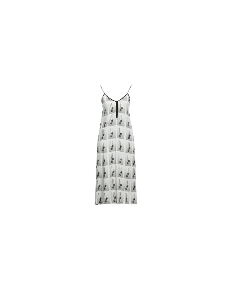 Palm Angels KLEIDER - Midi-Kleiderauf YOOX.COM Weiß