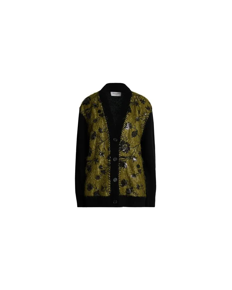 Ermanno Scervino STRICKWAREN - Strickjackenauf YOOX.COM Militärgrün