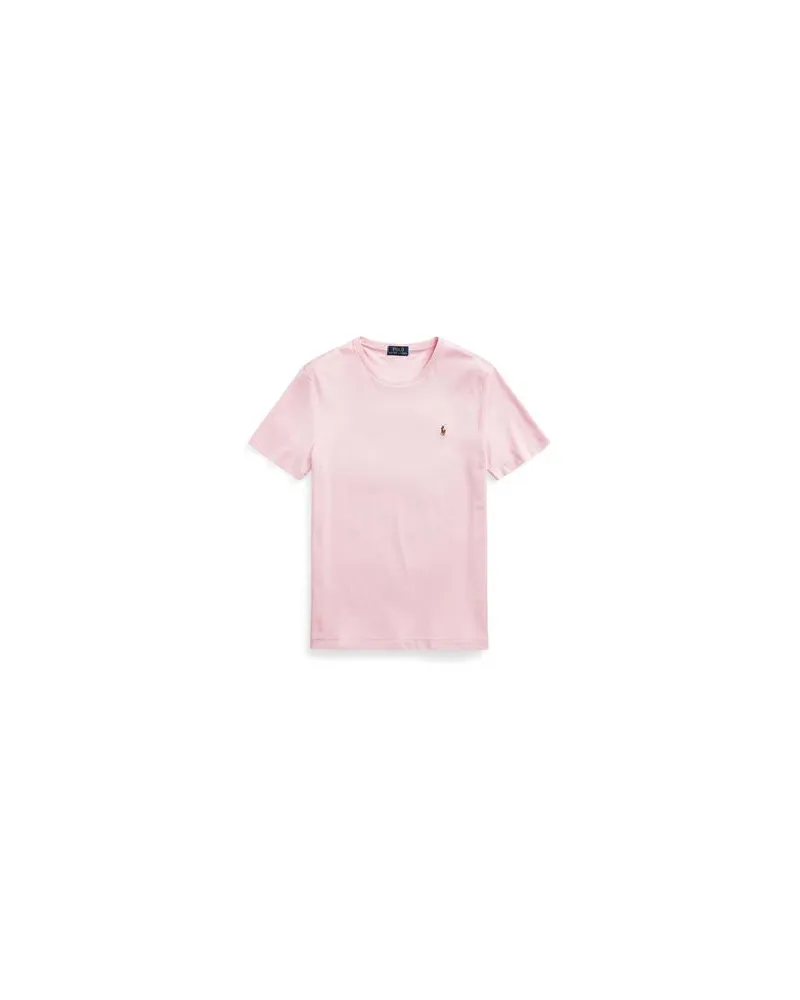 Ralph Lauren Custom Slim Fit Soft-Touch Tee  - TOPS - T-shirtsauf YOOX.COM Rosa