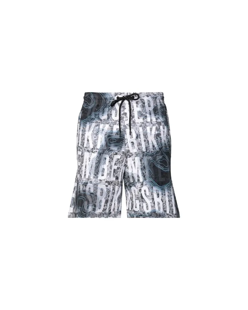 Bikkembergs HOSEN & RÖCKE - Shorts & Bermudashortsauf YOOX.COM Grau
