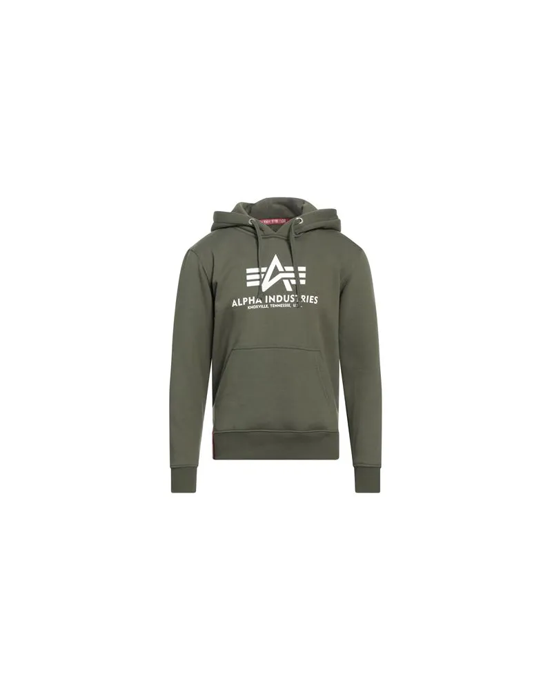 Alpha Industries TOPS - Sweatshirtsauf YOOX.COM Dunkelgrün