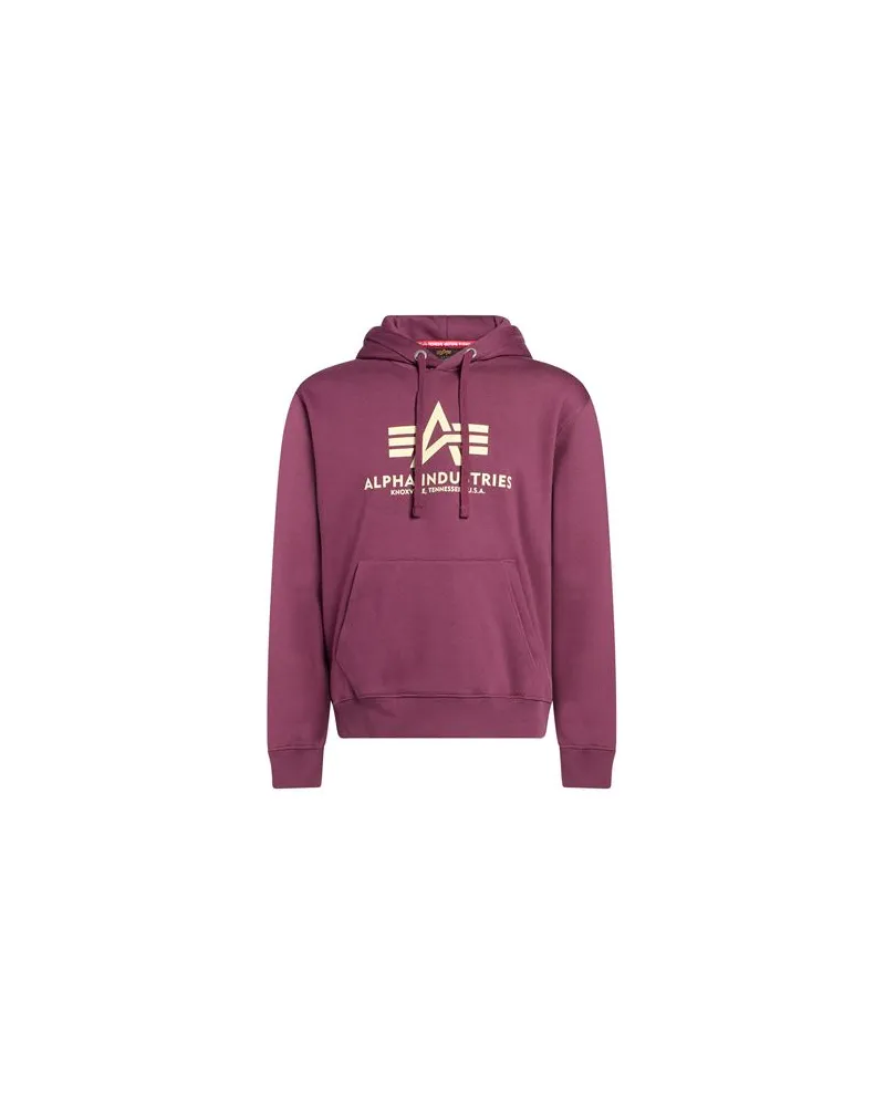 Alpha Industries TOPS - Sweatshirtsauf YOOX.COM Pflaume