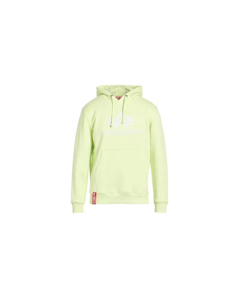 Alpha Industries TOPS - Sweatshirtsauf YOOX.COM Limettengrün