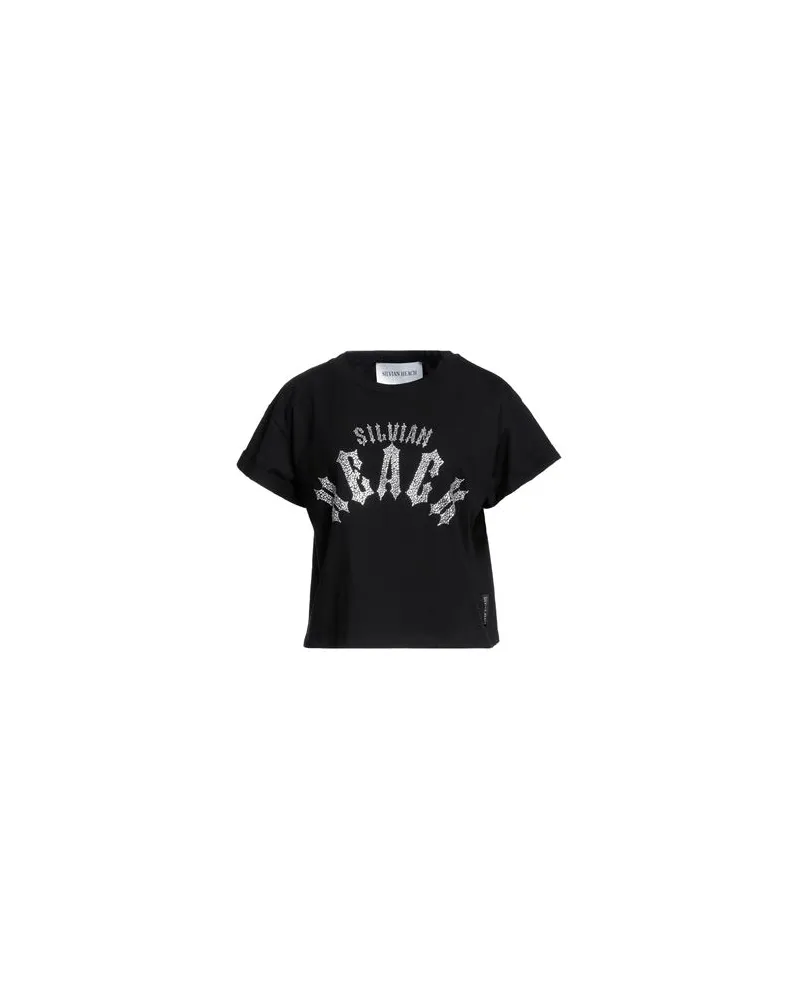 Silvian Heach TOPS - T-shirtsauf YOOX.COM Schwarz