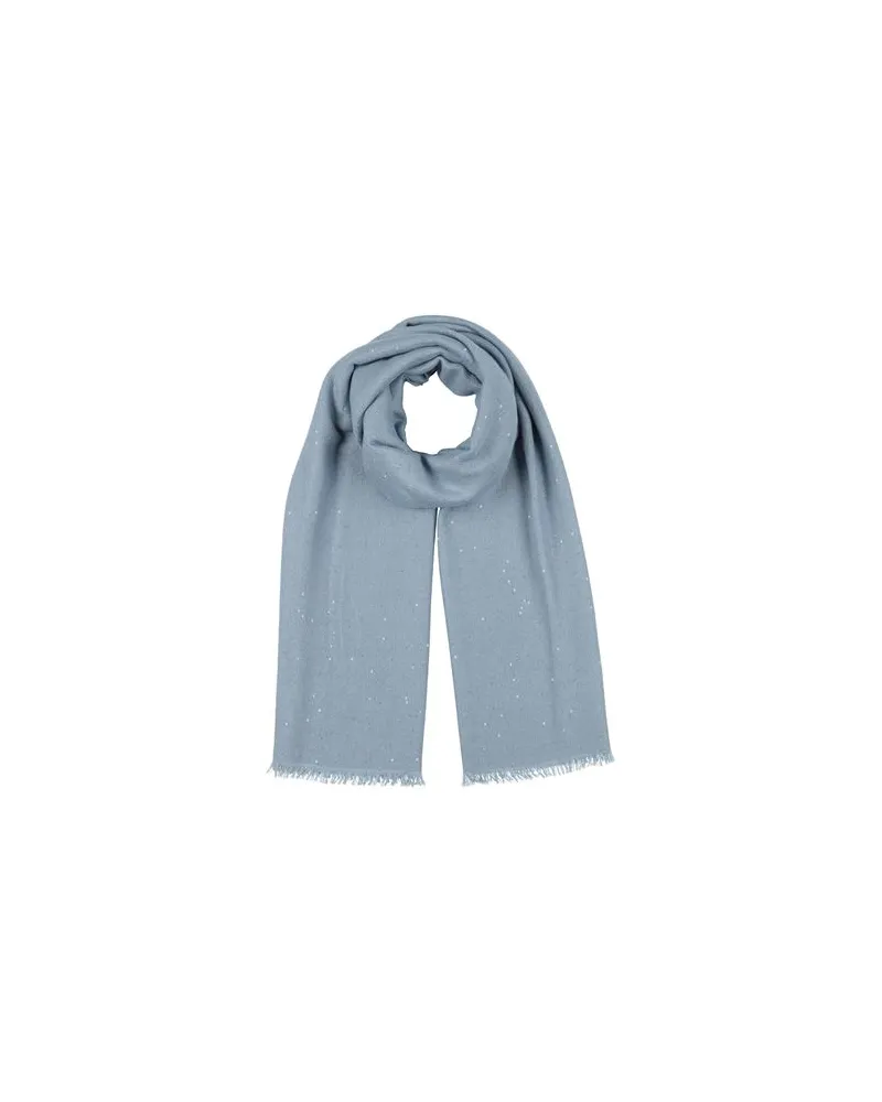 Brunello Cucinelli ACCESSOIRES - Schalsauf YOOX.COM Hellblau