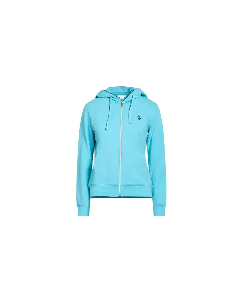 U.S. Polo Assn.  TOPS - Sweatshirtsauf YOOX.COM Himmelblau