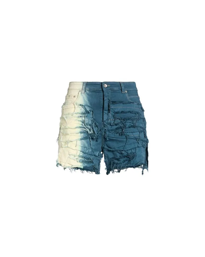Rick Owens HOSEN & RÖCKE - Jeansshortsauf YOOX.COM Aquamarin