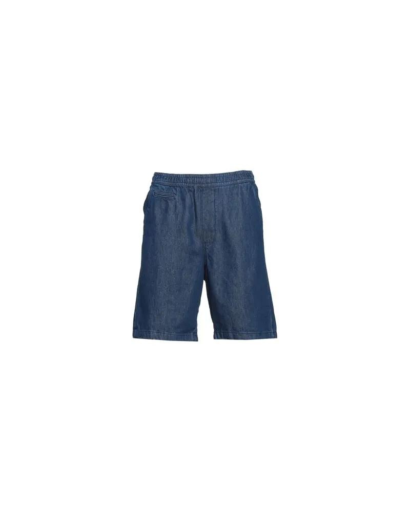 Selected Homme HOSEN & RÖCKE - Jeansshortsauf YOOX.COM Blau