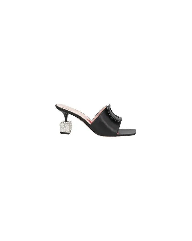 Roger Vivier SCHUHE - Sandalenauf YOOX.COM Schwarz