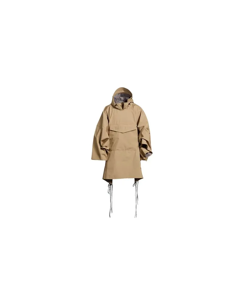 Napapijri A-RAINCAPE L - JACKEN & MÄNTEL - Capesauf YOOX.COM Sand