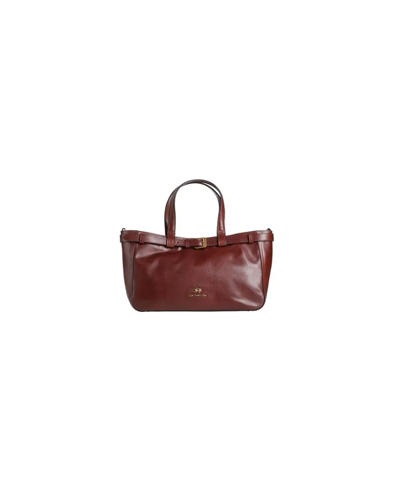 La Martina TASCHEN - Handtaschenauf YOOX.COM Schokobraun