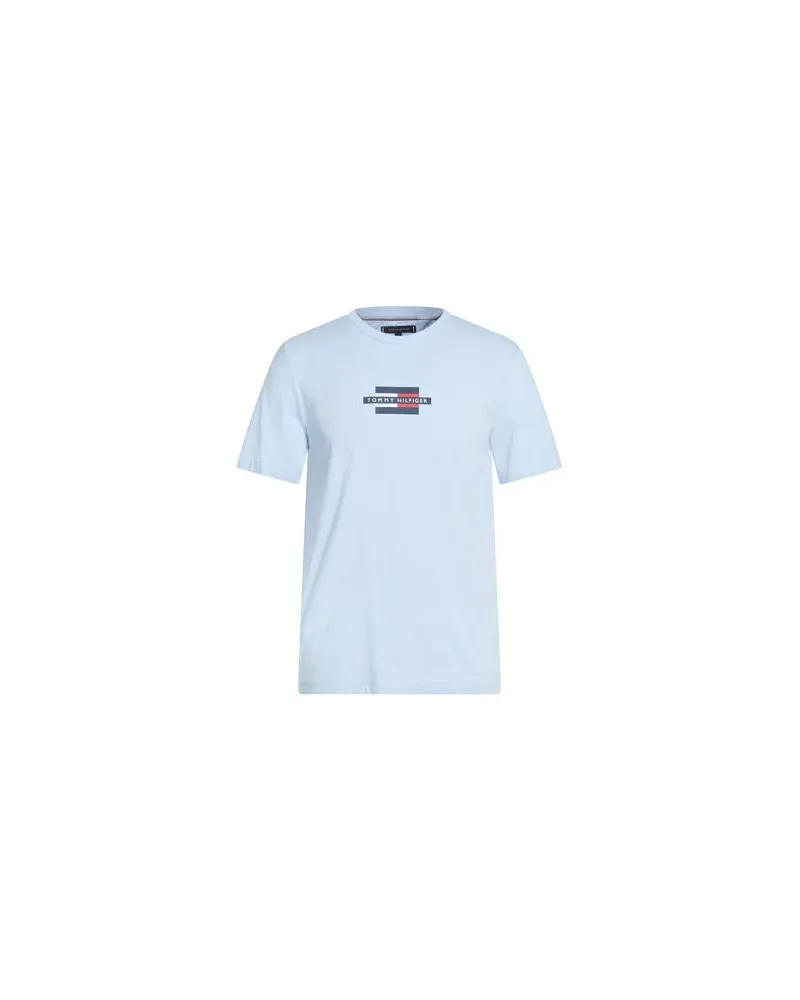 Tommy Hilfiger TOPS - T-shirtsauf YOOX.COM Azurblau