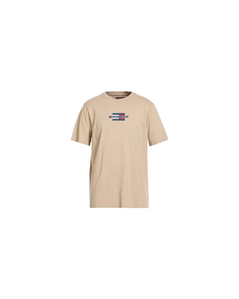 Tommy Hilfiger TOPS - T-shirtsauf YOOX.COM Beige