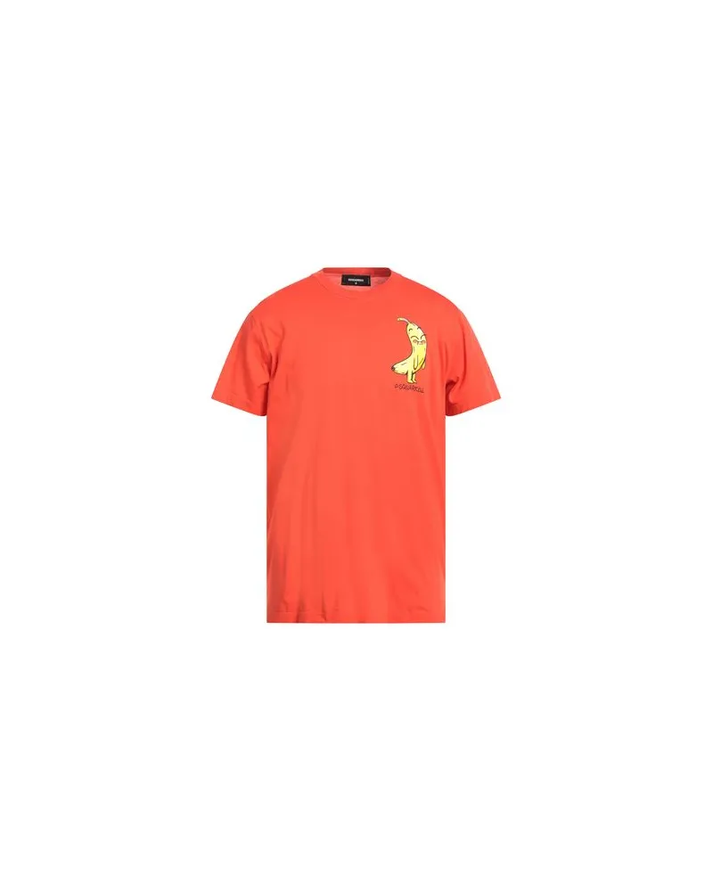 Dsquared2 TOPS - T-shirtsauf YOOX.COM Orange